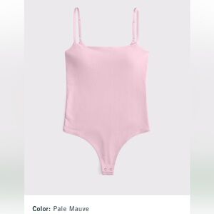 NWT Abercrombie & Fitch Women's Bra-Free 90s Cami Bodysuit